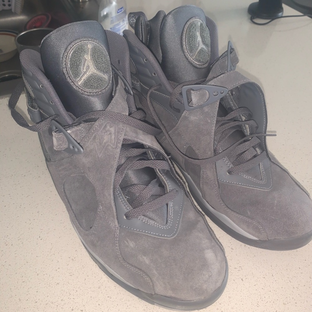 Jordan Retro 8 Cool Gray size 13